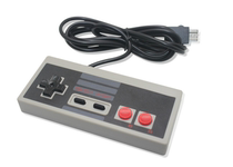 Red and white machine Classic mini NES game cable handle MINI NES handle support WII