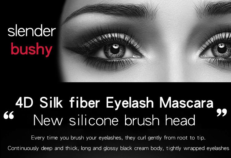 Macfee xuyên biên giới / Malang phim phong phú mascara 4D không thấm nước không nở dày uốn dài - Kem Mascara / Revitalash