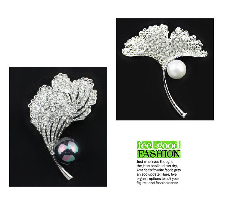 Broche femme en Zircon diamant - Ref 1171234 Image 12