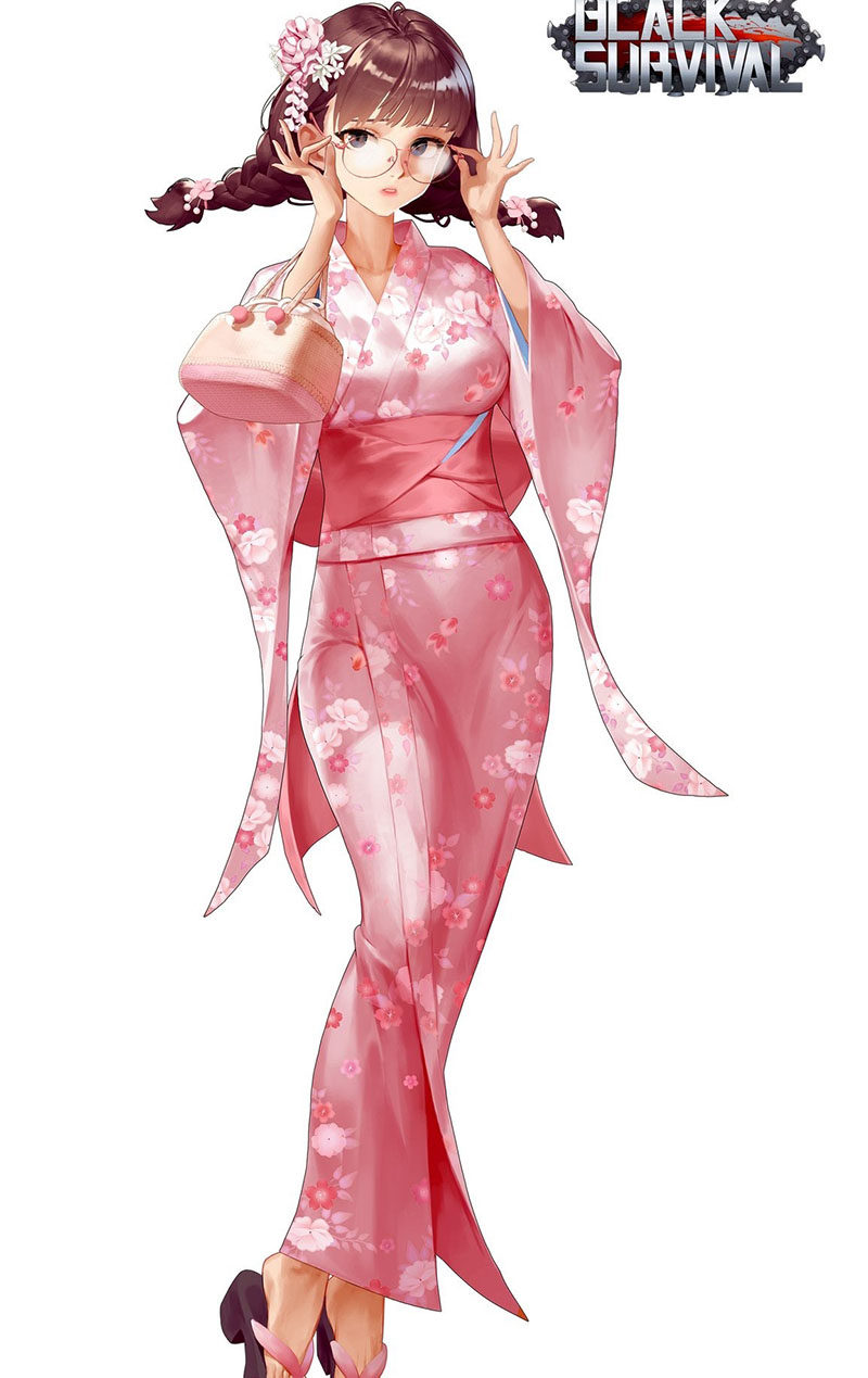 Come to Tuding to do Suzuki Aja pink patterned cos kimono and bath clothes black survivor Yu Withdrawal Custom does not back