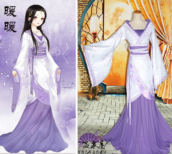 Miracle restore the clay of the clay of the Chinese dress warm dress Chinese Chinese Chinese cos suit