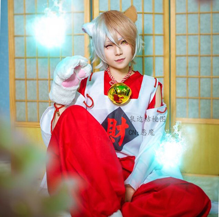 Hand Yu Yin Yin Division Soul Tricks Cat Cosplay Water Dry Hunting and kimono