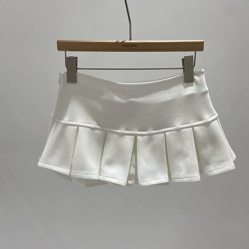 Сексуальное спортивное защитное белье, студенческая юбка в складку, в американском стиле, А-силуэт
