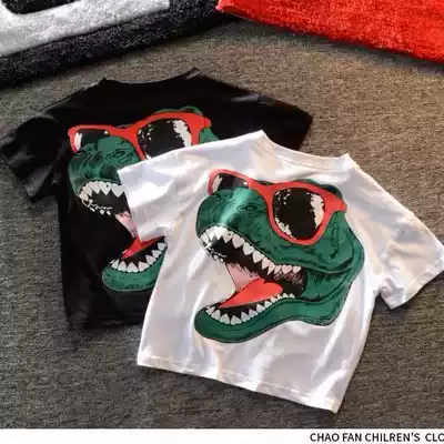 Children's clothing boys short sleeve T-shirt 2020 new children's summer clothing children's half-sleeve shirt Korean version