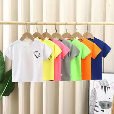 Children's short-sleeved Summer Boys T-shirt sportswear breathable sweat-absorbing quick-drying clothes basketball uniform girls half-sleeved children's clothing