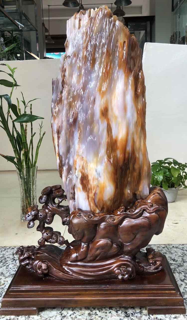 化石入り天然石 置物 【公式通販】