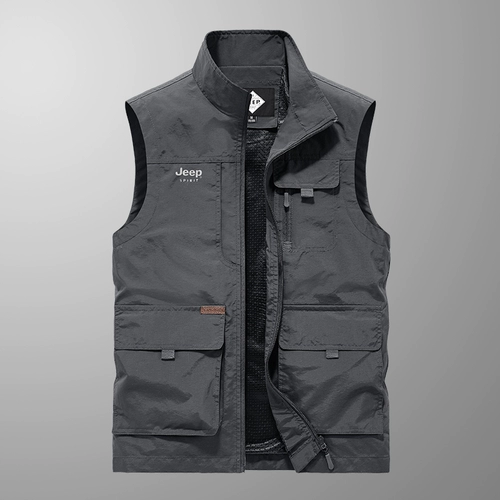 Jeep, джип, летний тонкий дорожный быстросохнущий жилет для мальчиков для рыбалки, оверсайз, размер, делается под заказ