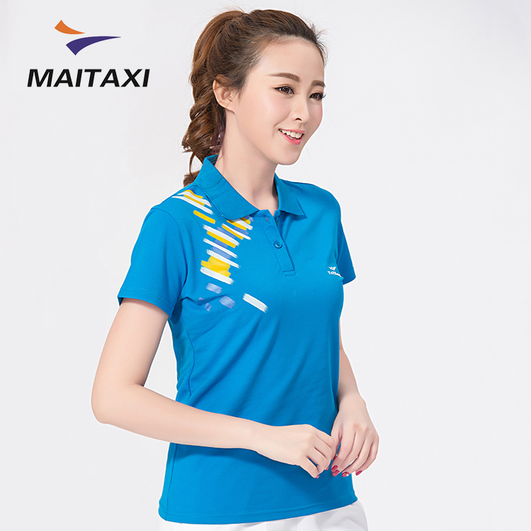 Canywood Sports Short Sleeve Lady Summer Large Size Casual T-shirt Woman Half Sleeve Sportswear Blouse Team Polo Shirt