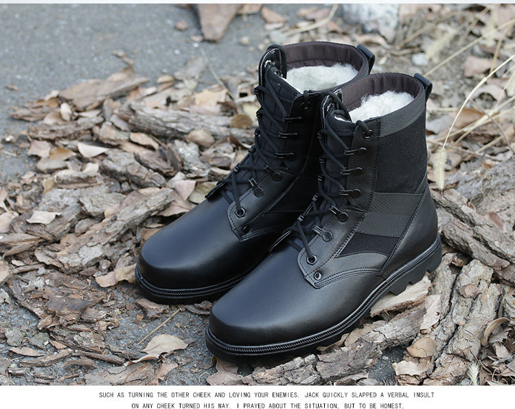 Boots militaires pour homme - porter - Ref 1398703 Image 8