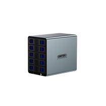 Superior multi-disk hard disk cabinet RAID alloy array cabinet 3 5-inch storage mechanical solid state SATA external 2 5