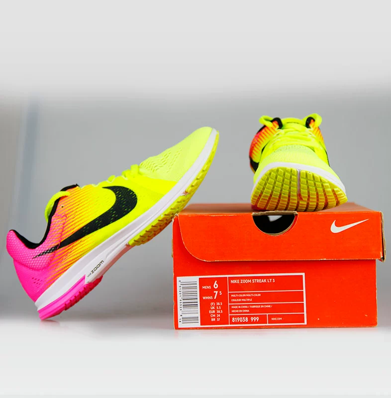 Giày  ZOOM STREAK LT2 3 Marathon chính hãng cho nam và nữ thoải mái tập thể dục giày chạy bộ thông thường - Giày chạy bộ