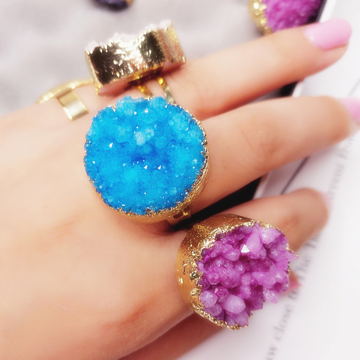 Bague Femme OTHER en Cristal naturel pierre semi-precieuse - Ref 3088051 Image 10