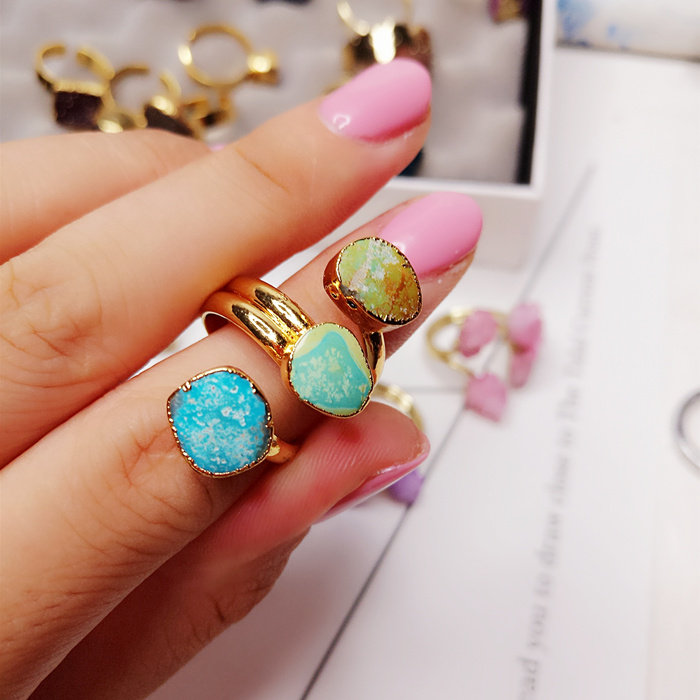 Bague Femme OTHER en Cristal naturel pierre semi-precieuse - Ref 3088051 Image 3