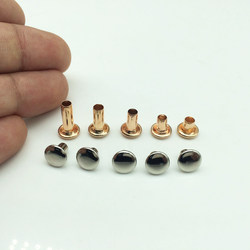 Binder flat round head semi-hollow rivets round head rivets semi-hollow rivets ledger nails file folder rivets