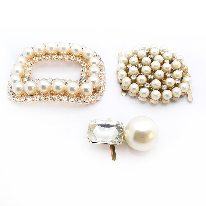Ruixin new products promotion DIY pearl accessories Handbag accessories water - diamond pearl jewelry shoes and hardware