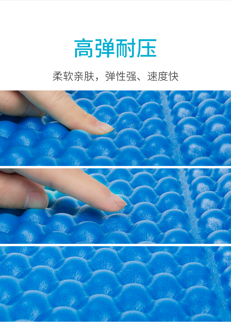 NH gấp nhôm màng xốp trứng tổ pad máng ẩm pad Người mới bắt đầu yoga mat tập thể dục mat gấp sàn ngủ pad - Thảm chống ẩm / Mat / Gối chiếu xốp cho bé
