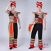 Miao trang phục nam Quý tộc dân tộc thiểu số Trang phục múa Zhuang trang phục biểu diễn dưa chuột Liang Sơn Yi quần áo thể thao nam Trang phục dân tộc