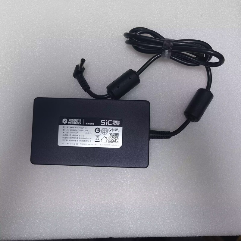 Brand New Original Mechanical Revolution Pkpa240S-20V12A-Cc Sic 240W Silicon Carbide Power Adapter Brand New Original Mechanical Revolution Pkpa240S-20V12A-Cc Sic 240W Silicon Carbide Power Adapter