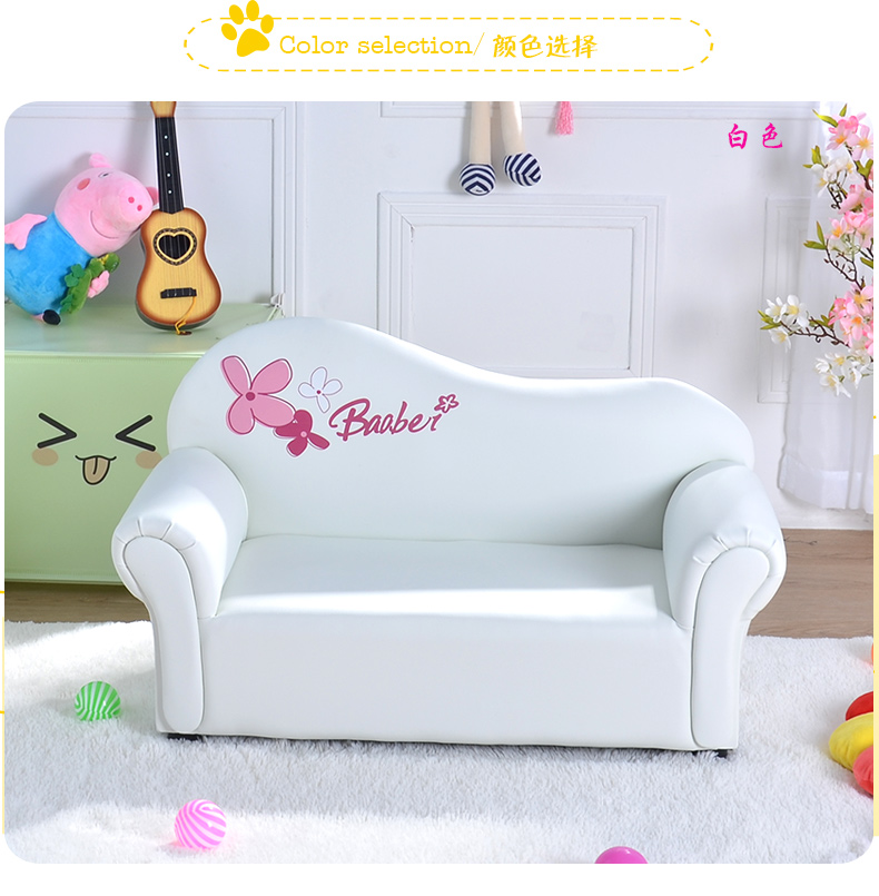 Fort mát trẻ em cartoon sofa sofa bé mầm non giáo dục Campbell sofa da xanh ghế sofa - Ghế sô pha sofa mây