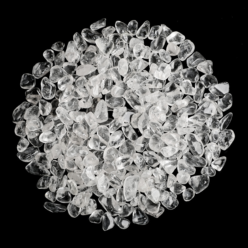 Sanyuanzhengbao white crystal degaussing gravel degaussing blessing bag degaussing bowl crystal hand purifying degaussing maintenance jewelry