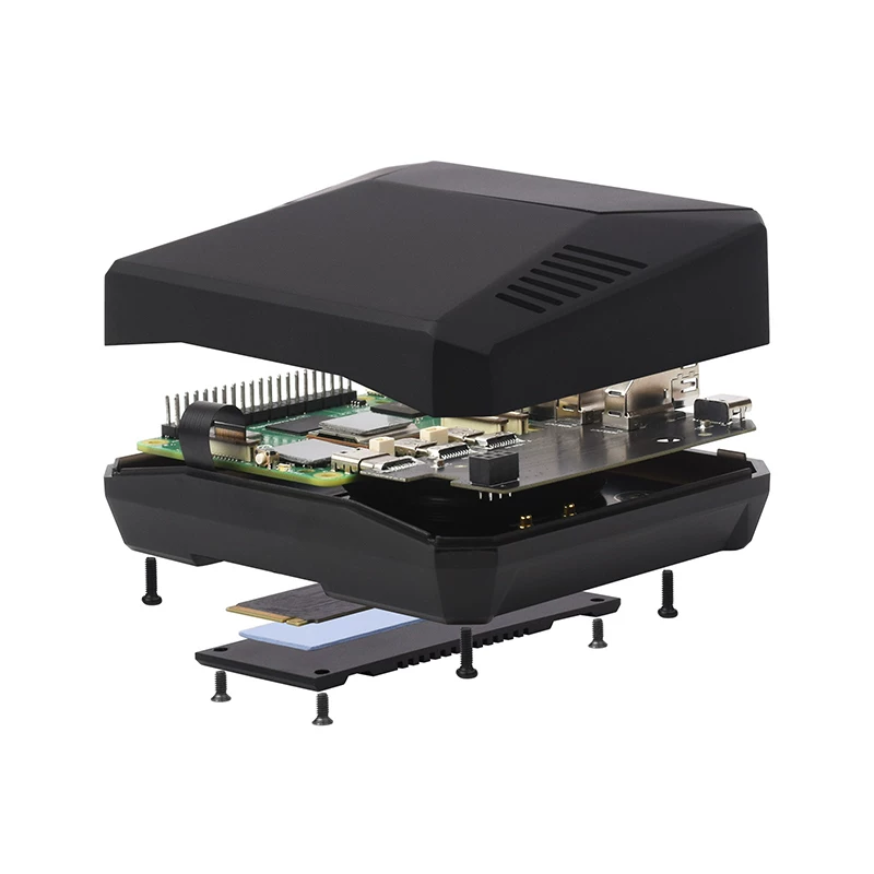 [Raspberry Pi 5 ARGON ONE V3 алюминиевый корпус металл корпус с встроенным кулером]