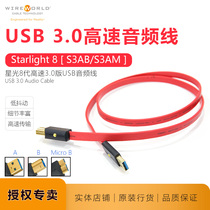 WIRE WORLD STARLIGHT STARLIGHT 8 generation 3 0 data cable USB cable MICRO connector United States WIREWORLD