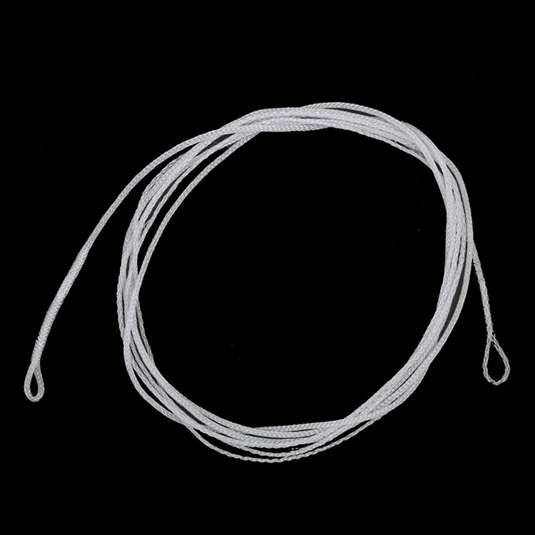 Fly fishing braided braided leader 4ft 6ft braided wire connecting wire 20 lbs