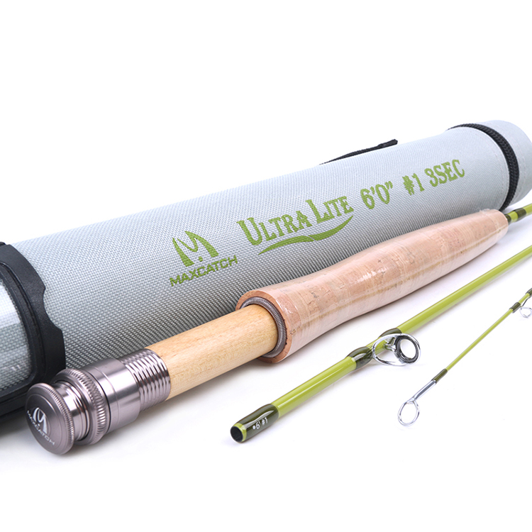 MAXCATCH fly fishing rod No. 123 2 meters 3 UltraLite horse mouth cocked mouth white striped crucian carp rod carbon reservoir