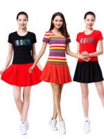 Штаны, комплект, летняя одежда для пожилых людей, свободный крой, для среднего возраста, большой размер