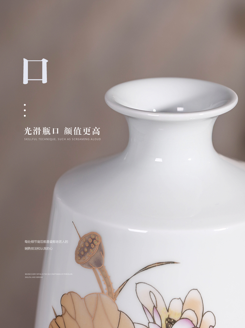 Chinese style restoring ancient ways ikea vase furnishing articles household act the role ofing is tasted a large living room TV cabinet decorative flower arrangement of jingdezhen ceramics