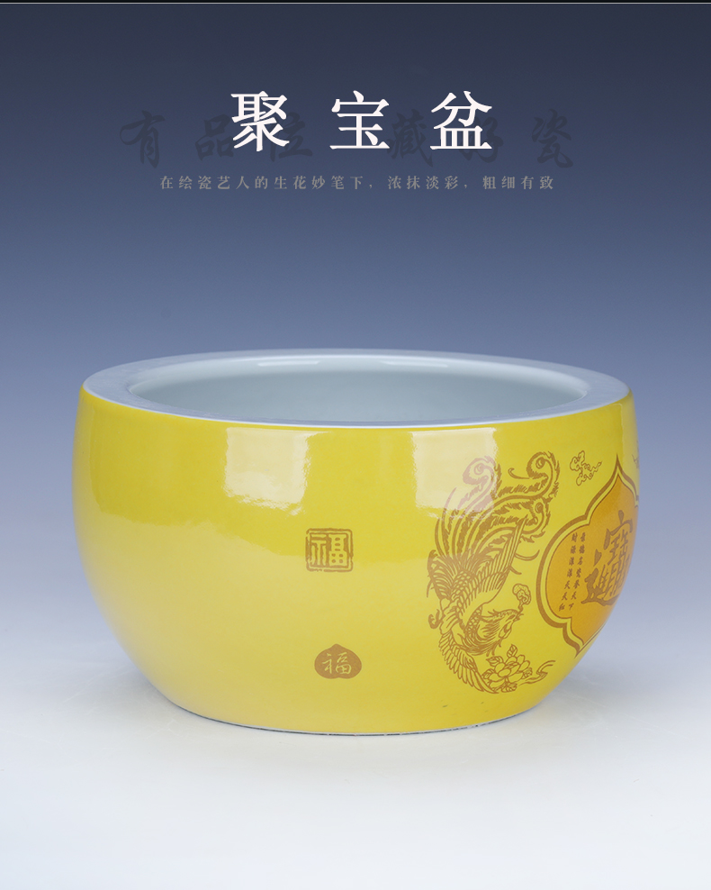 Chinese style restoring ancient ways cornucopia furnishing articles of jingdezhen ceramic opening gifts home large sitting room decorate a great marriage