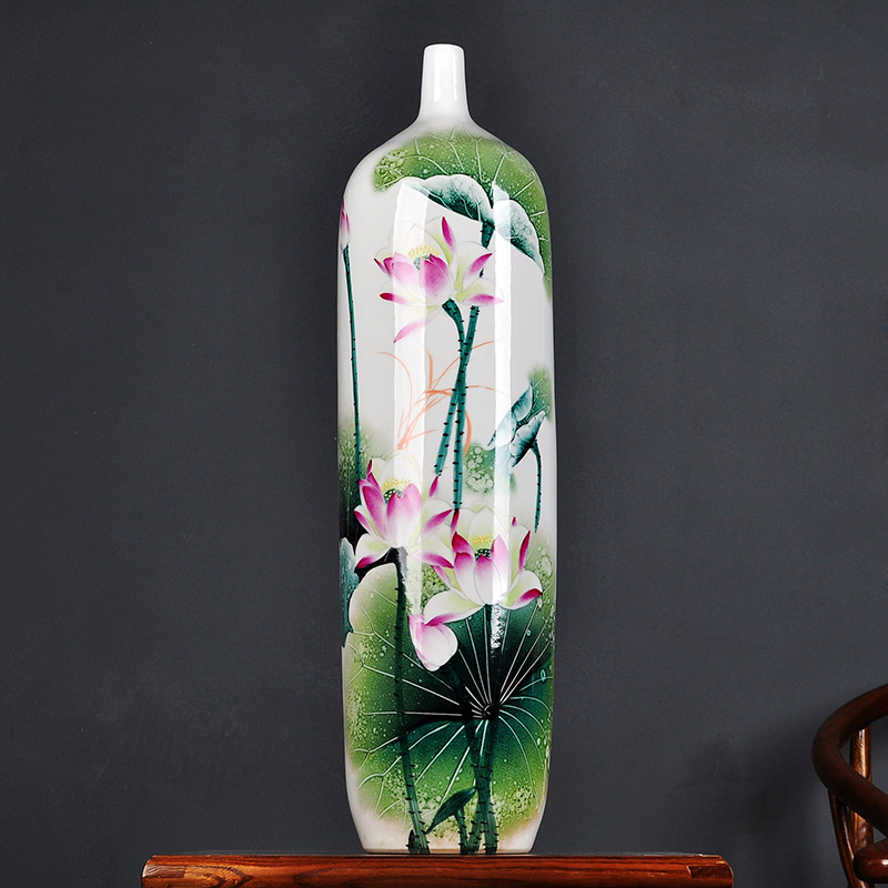 High creative modern ceramic vase sitting room place large household crafts flower decoration wine antique decoration