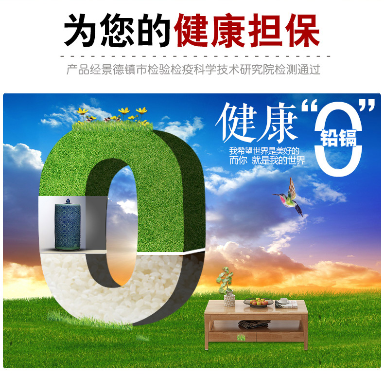 Retro caddy fixings large coarse ceramic tea urn tea barrel wake of bread seven pu 'er tea ware ricer box cylinder storage POTS