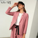 Casual dài tay áo ngắn Suit Coat nhỏ Manobifi 2019 mùa thu thời trang nữ tinh khiết của phụ nữ