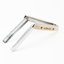 Japanese Conifer Cone Outdoor Camping Pine Ball Folding Clip Camping Stainless Steel Barbecue Clips