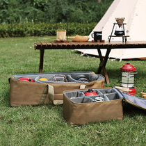 Thous Winds OUTDOOR GAS TANK CONTAINING BAG CAMPING WILD COOKING FLAT GAS TANK CONVENIENT AND CRASHWORTHY CASHIER BAG