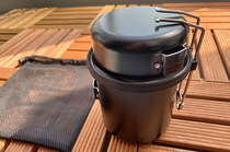 Japan UNIFFLAME outdoor camping stainless steel portable integrated steam cooker KOLME SPOT
