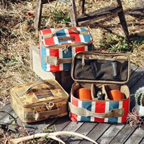 NATAL DESIGN OUTDOOR CAMPING SQUARE CONTAINING BAG Camping Sub PORTABLE ZIPPER BAG