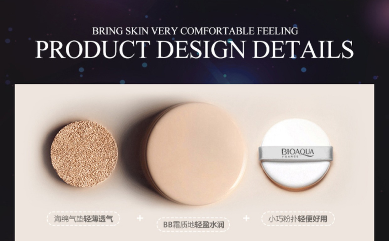 泉 雅 无瑕 气垫 BB cream hydrating tự nhiên che khuyết điểm trang điểm nude để chỉnh sửa màu da mỹ phẩm kem nền chống nắng