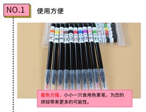 Food coloring pen baking biscuits turning sugar cake coloring pen edible hand drawing pen can be used to draw lines