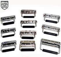 Wooden box ring handle industrial equipment box handle 304 stainless steel spring folding handle toolbox movable handle 1