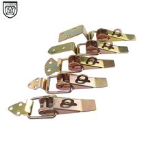 503 504 series Iron plated color zinc material buckle box buckle Road cabinet Toolbox lock anti-theft box buckle Hanging buckle