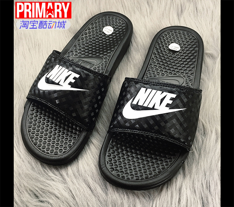Dép đi biển mùa hè Nike BENASSI 343880-705475-090-010-070-303 - Dép thể thao dép bánh mì nam