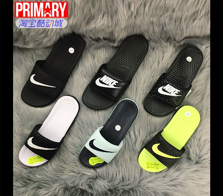 Dép đi biển mùa hè Nike BENASSI 343880-705475-090-010-070-303 - Dép thể thao