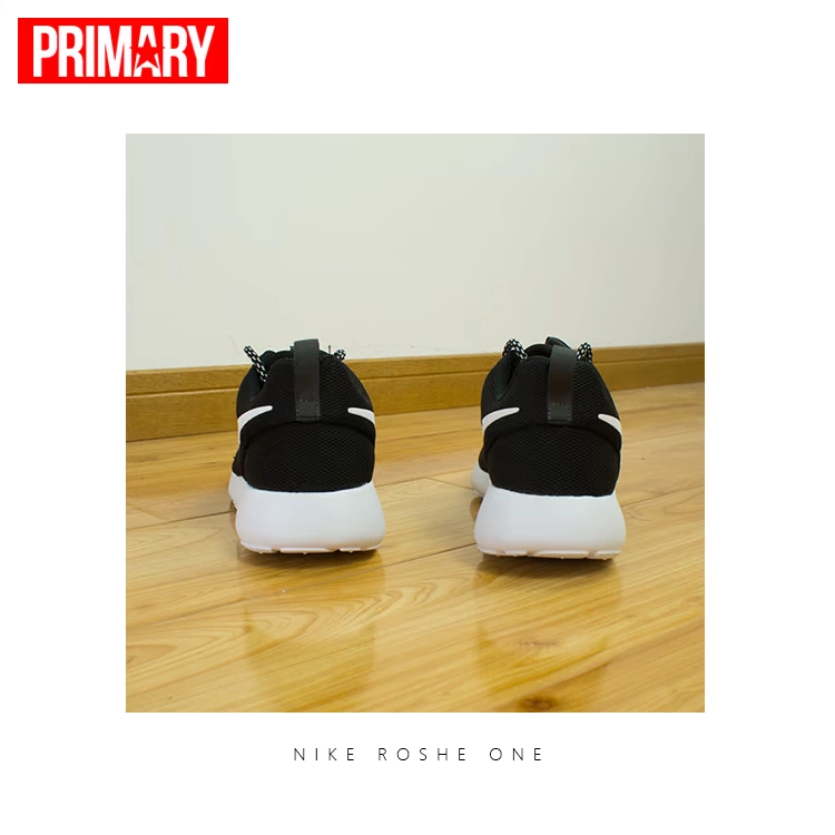 Giày chạy bộ thông thường Nike Roshe Run One màu đen và trắng 844994-002-100 511881-010 - Dép / giày thường