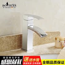  Countertop basin Hot and cold water faucet Countertop Bathroom washbasin Basin faucet