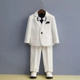 Детский пиджак классического кроя, классический костюм, свадебное платье, наряд для музыкальных выступлений, подходит для подростков, подарок на день рождения