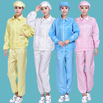 Anti-static clothing fen ti fu jing dian yi protective clothing cleanness clothing electronic workshop dust-proof clothing clean cleanness clothing