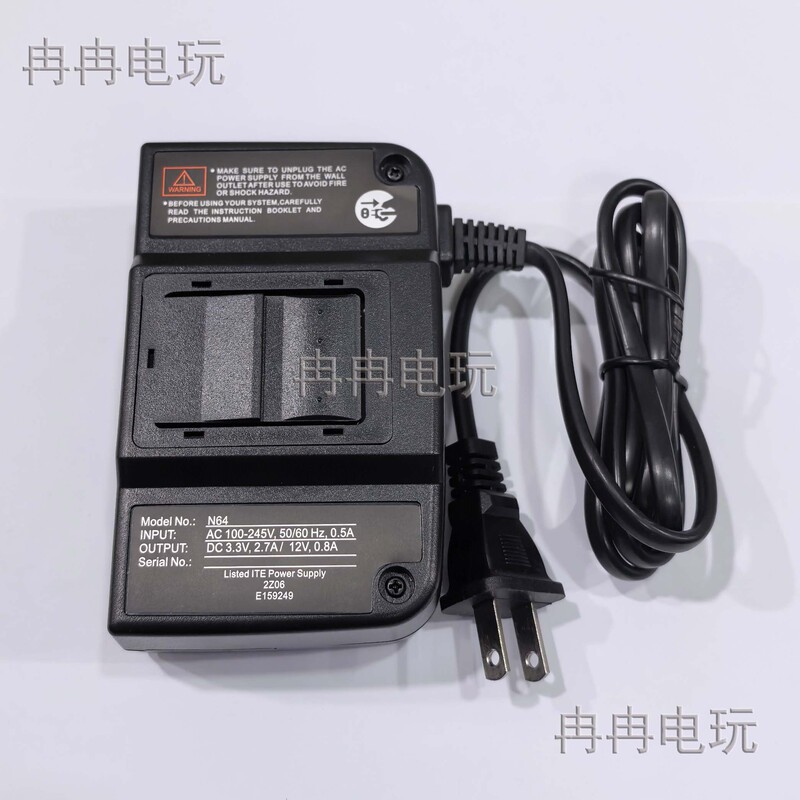 Nintendo N64 Power Supply N64 Power Adapter N64 Transformer N64 Wide Voltage Power Supply Adapter Charger Nintendo N64 Power Supply N64 Power Adapter N64 Transformer N64 Wide Voltage Power Supply Adapter Charger