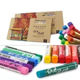 Lion 12, 24, 36, 48, 60 цветовые масляные палочки с розовыми цветами, тяжелый цветной масляной рисунок.